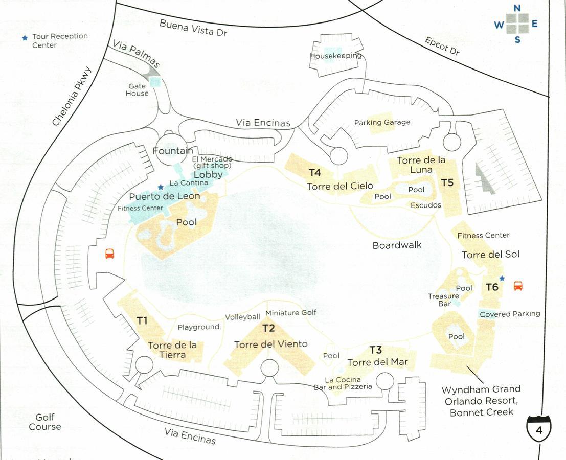 Club Wyndham Bonnet Creek Hotell Lake Buena Vista Eksteriør bilde